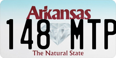 AR license plate 148MTP