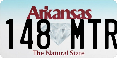 AR license plate 148MTR