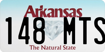 AR license plate 148MTS