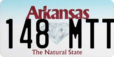 AR license plate 148MTT