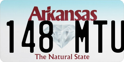 AR license plate 148MTU