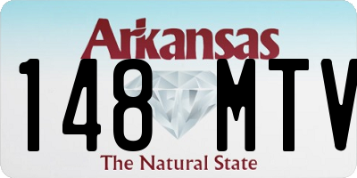 AR license plate 148MTV