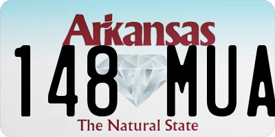 AR license plate 148MUA