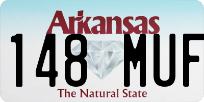AR license plate 148MUF