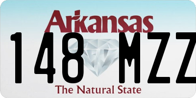 AR license plate 148MZZ