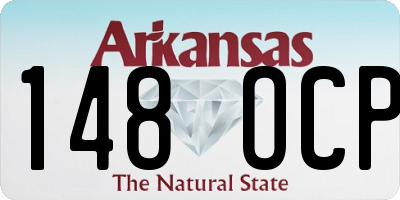 AR license plate 148OCP