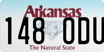 AR license plate 148ODU