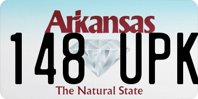 AR license plate 148UPK