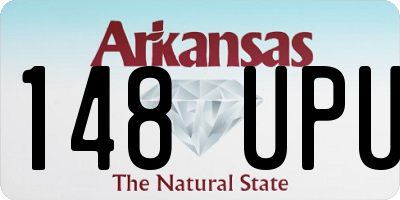 AR license plate 148UPU