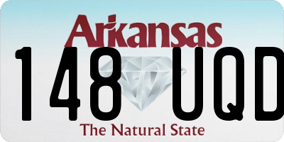 AR license plate 148UQD