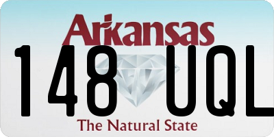 AR license plate 148UQL