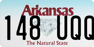 AR license plate 148UQQ