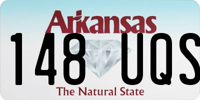 AR license plate 148UQS