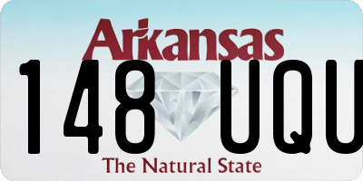 AR license plate 148UQU