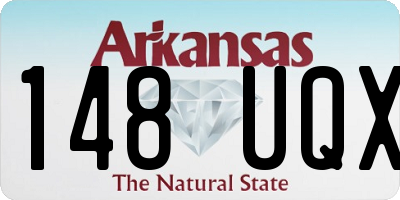 AR license plate 148UQX