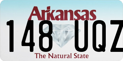 AR license plate 148UQZ