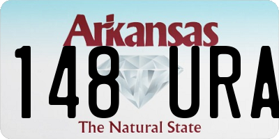 AR license plate 148URA
