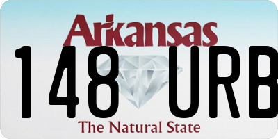 AR license plate 148URB