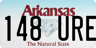 AR license plate 148URE