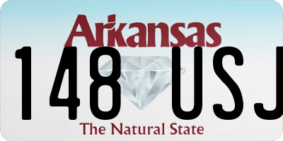 AR license plate 148USJ