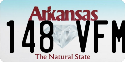 AR license plate 148VFM