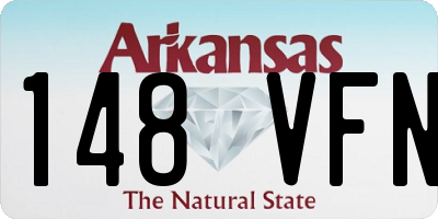 AR license plate 148VFN