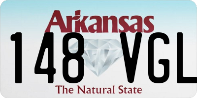 AR license plate 148VGL