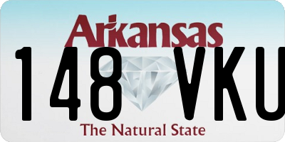 AR license plate 148VKU
