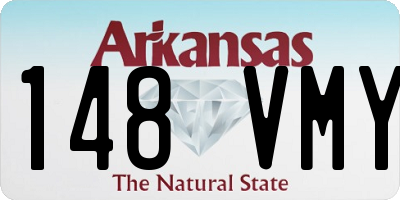 AR license plate 148VMY