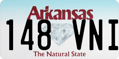 AR license plate 148VNI