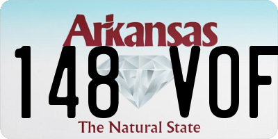 AR license plate 148VOF