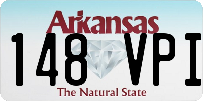AR license plate 148VPI