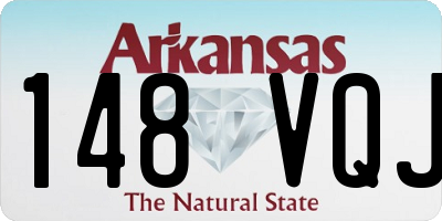 AR license plate 148VQJ