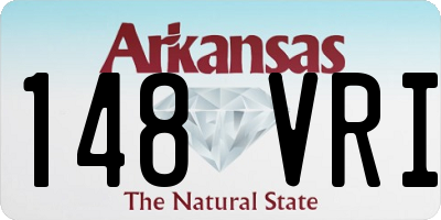 AR license plate 148VRI