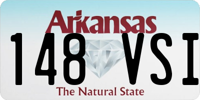 AR license plate 148VSI