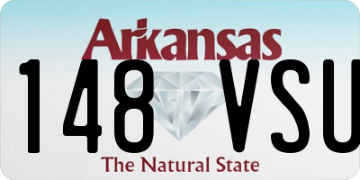 AR license plate 148VSU