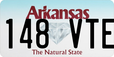 AR license plate 148VTE