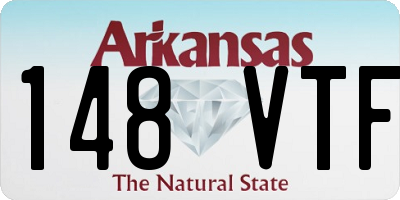 AR license plate 148VTF
