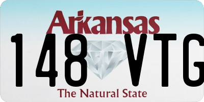 AR license plate 148VTG