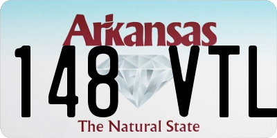 AR license plate 148VTL
