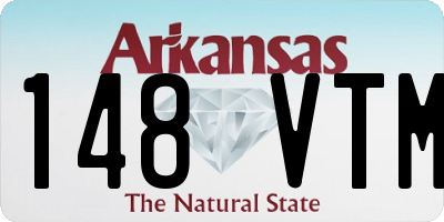 AR license plate 148VTM