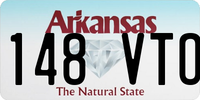 AR license plate 148VTO
