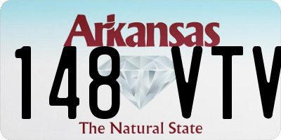 AR license plate 148VTV