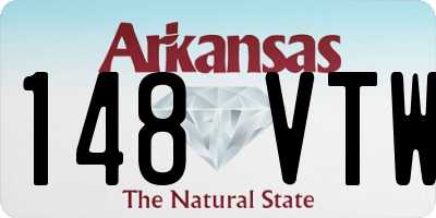 AR license plate 148VTW