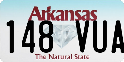AR license plate 148VUA