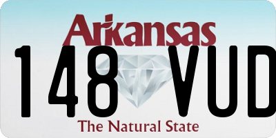 AR license plate 148VUD