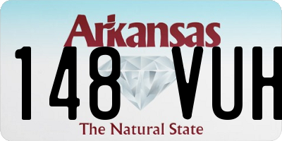 AR license plate 148VUH