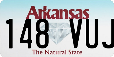 AR license plate 148VUJ