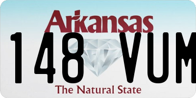 AR license plate 148VUM