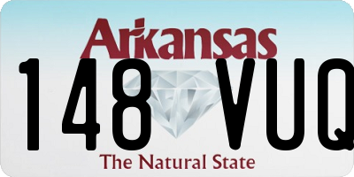 AR license plate 148VUQ